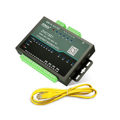 ZHC1921 Mqtt Protocol Rs485 Ethernet Relay Controller With Pulse Counting System