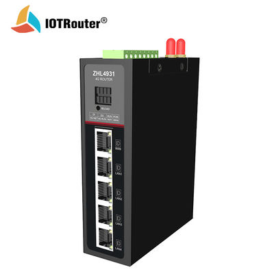 Long Range Wireless 4G WiFi M2M IOT Router for Device Monitoring with DI DO WAN LAN