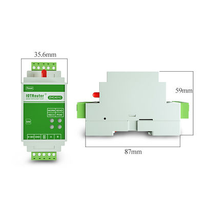 35mm DIN Rail Modem Modbus RTU DATA TRANSFER UNIT FOR IOT Solutions