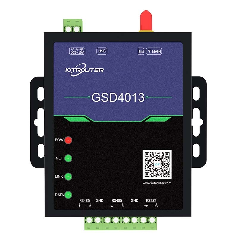 RS485 RS232 LTE Smart Gateway 4G DTU Support Modbus To JSON Data Conversion For Industrial IOT Project