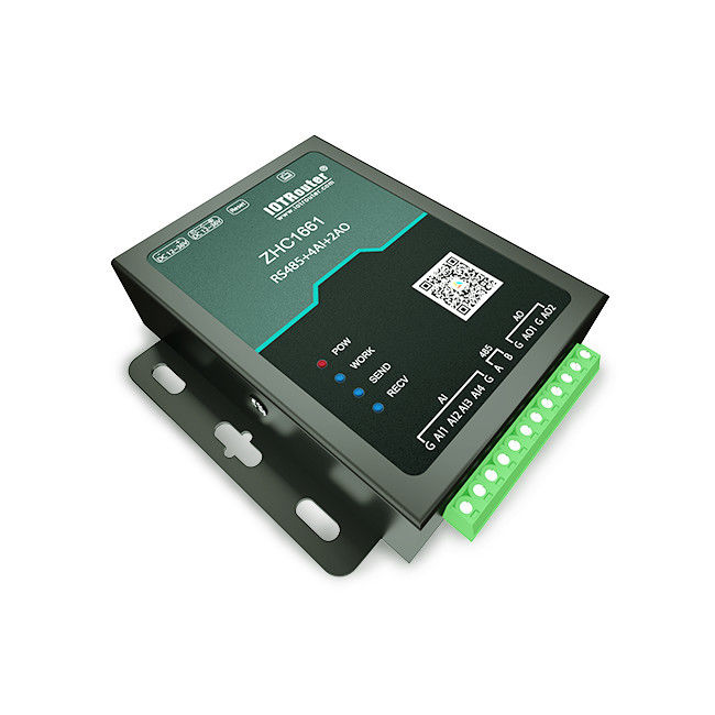 RS485 Serial To Ethernet RTU Analog Data Acquisition MQTT Modbus Gateway