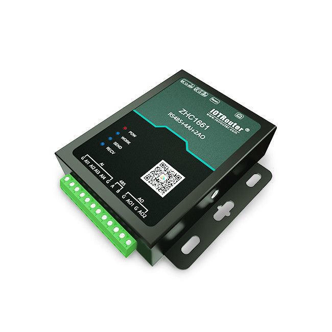 Modbus TCP Serial To Ethernet Converter Analog Input Output Monitor Rtu