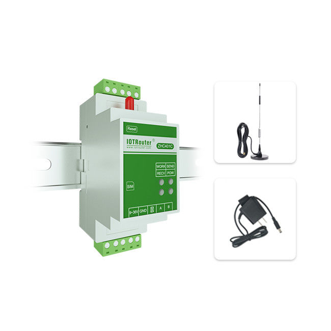 Serial To Lte DIN Rail Modem Modbus TCP UNIT For IOT Industry Farming
