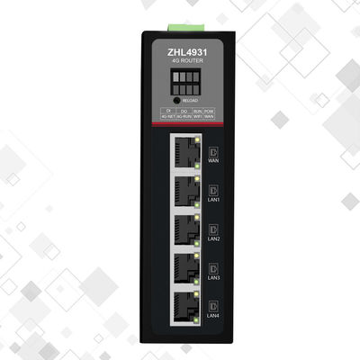 Industrial OEM IoT Router Cellular Wireless RTU with 4 Ethernet Ports